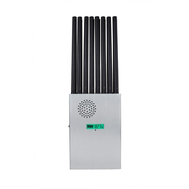 A18-16A Professional 18-Band Portable Signal Jammer | 16 Antennas | 18W All-Band Blocker