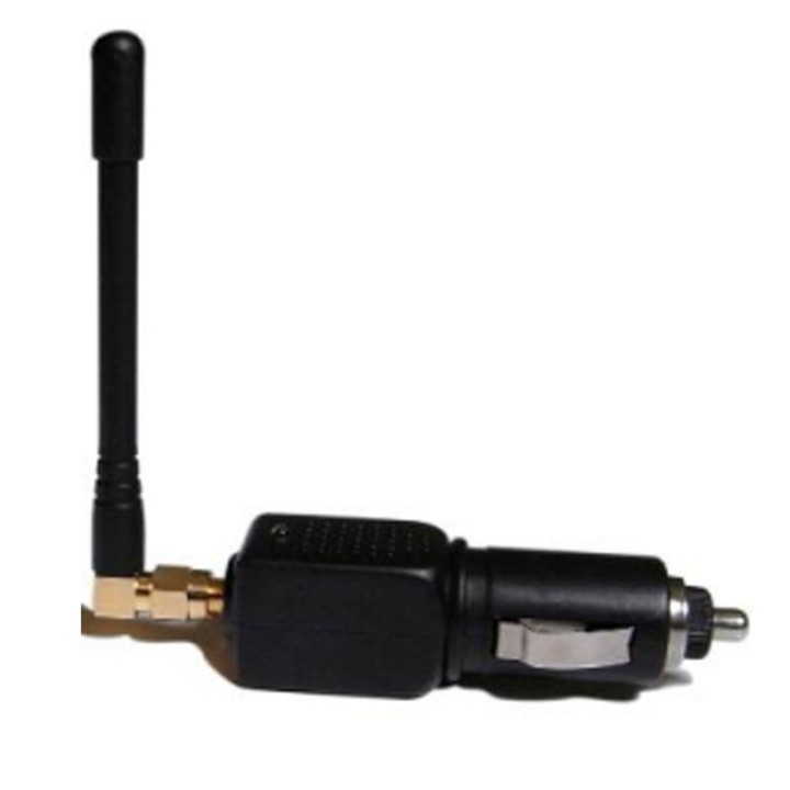 Mini Car GPS L1 Jammer | Cigarette Lighter Powered | 10m Range | Privacy Protector