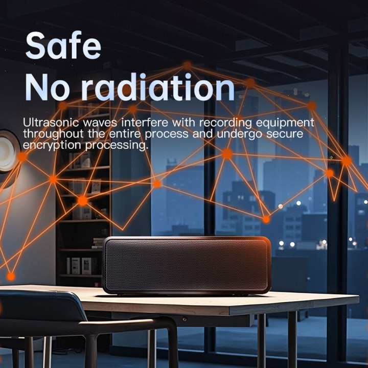 Ultrasonic Privacy Shield | 180° Safe Anti-Recording Device