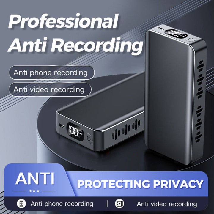 F50 Anti-Recording Device | Block Phone & Video Recording | Ultrasonic Blocker