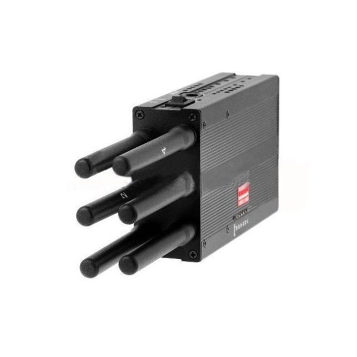 6-Band Portable Cellular and WiFi Signal Jammer | CJ-PJAM06C