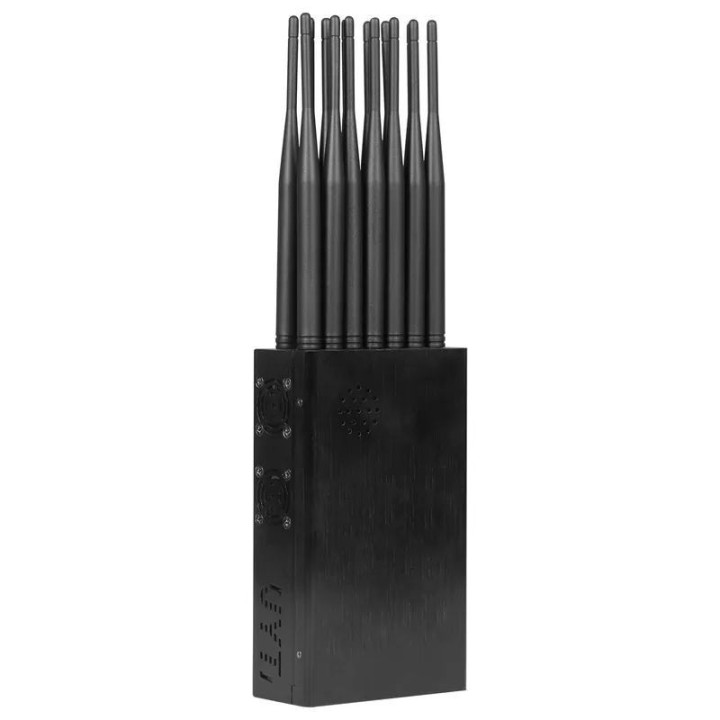 14-Antenna Portable Multi-Band RF Jammer, 14W