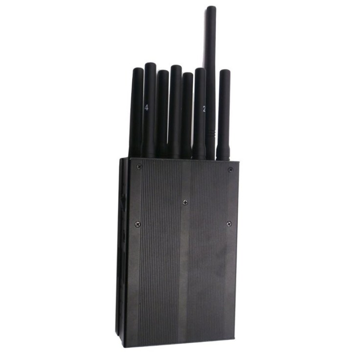 8-Band RF Signal Jammer for Cellular and GPS Bands | CJ-08PRO