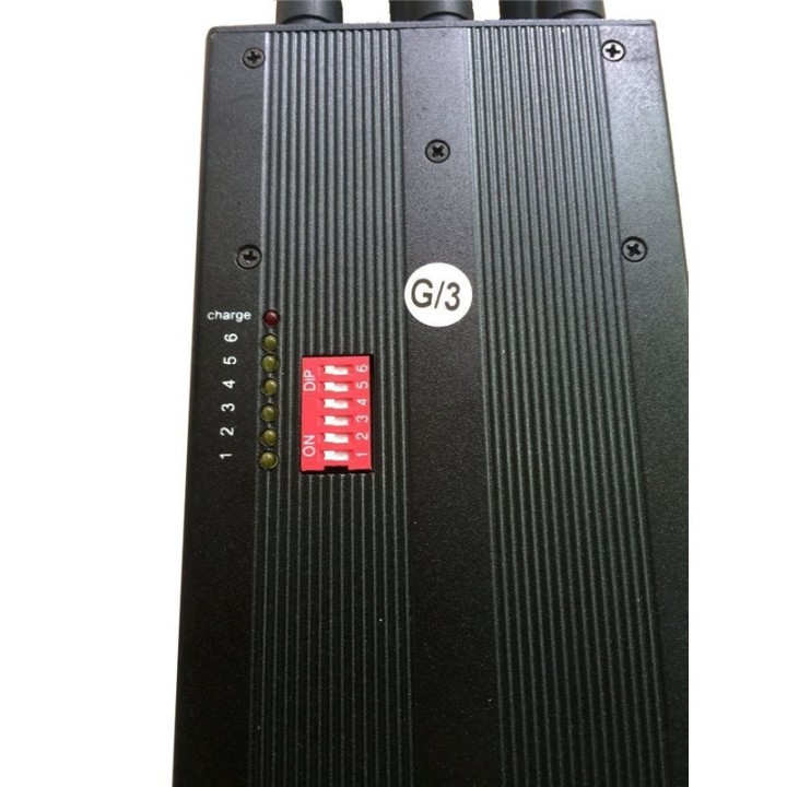 6-Band Portable Cellular Signal Jammer