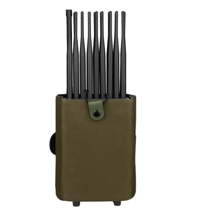 18-Antenna Portable Multi-Band RF Jammer, 18W