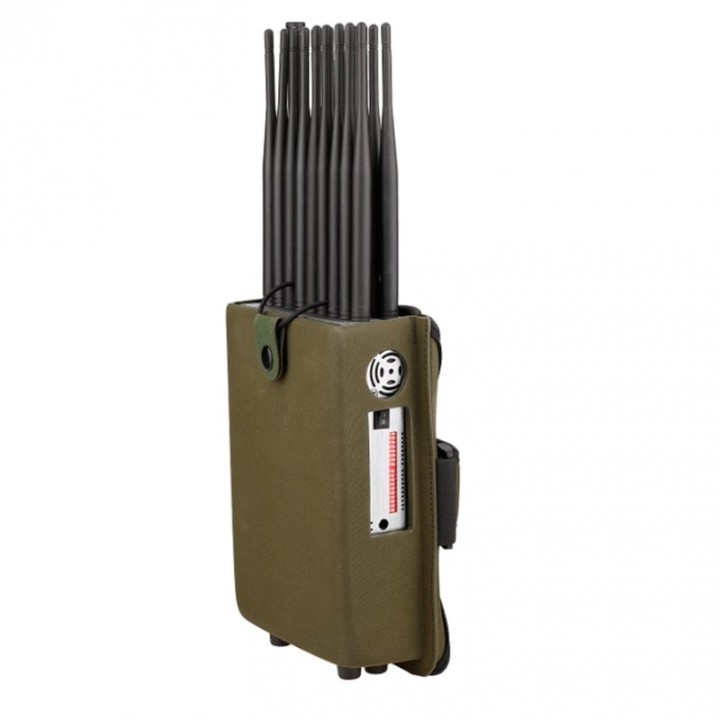 18-Antenna Portable Multi-Band RF Jammer, 18W | CJ-PJAM1880