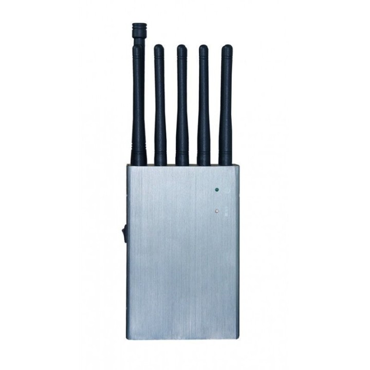 10-Channel Handheld Multi-Band RF Signal Jammer, 10W