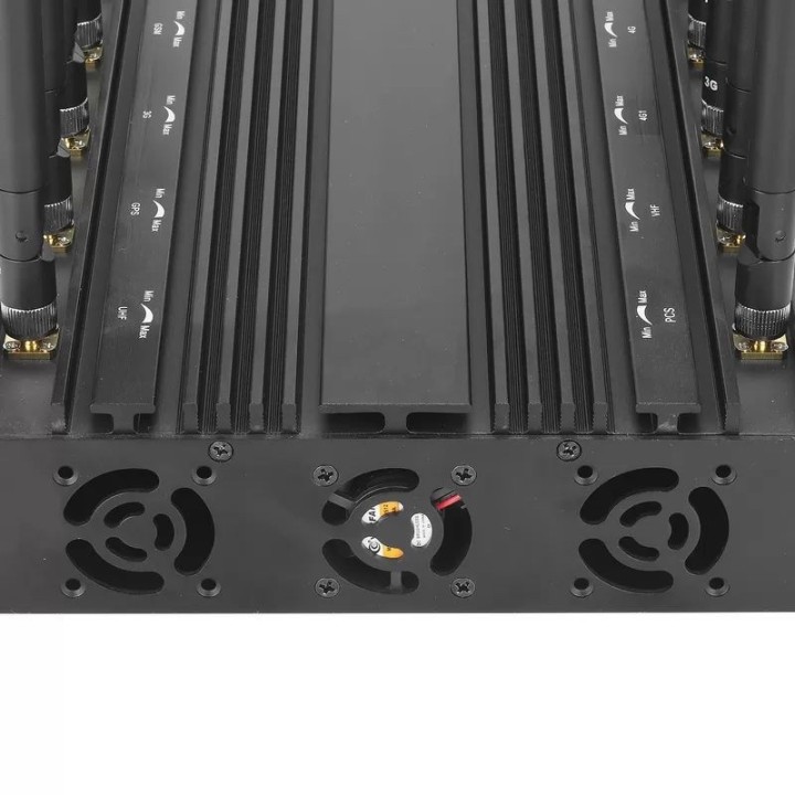 12-Antenna Desktop RF Signal Jammer, 30W